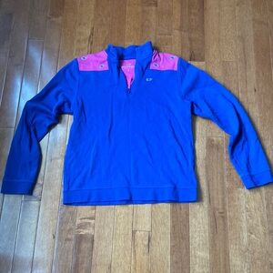 Blue girls vineyard vines sweater